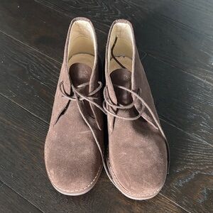Hush Puppies Brown sz 9 Chukka Boots Low Flat Shoes Booties